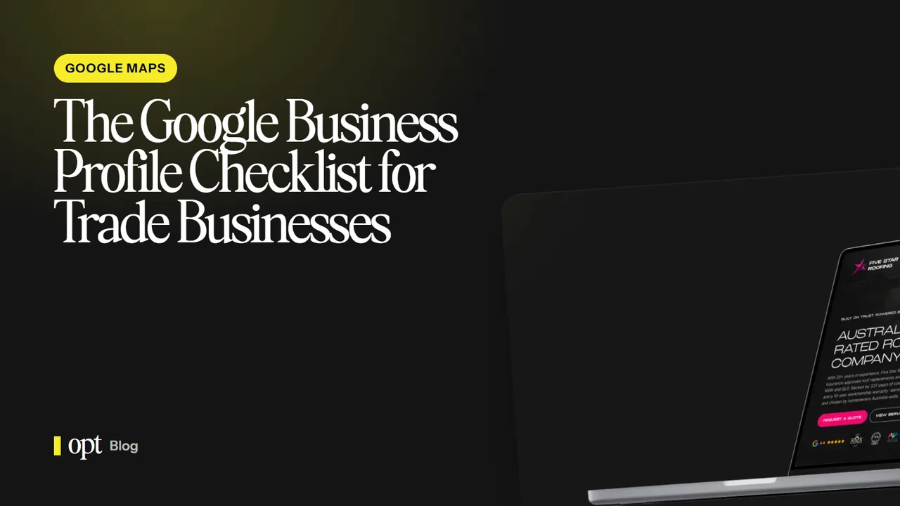 The Google Business Profile Checklist for Trade Businesses