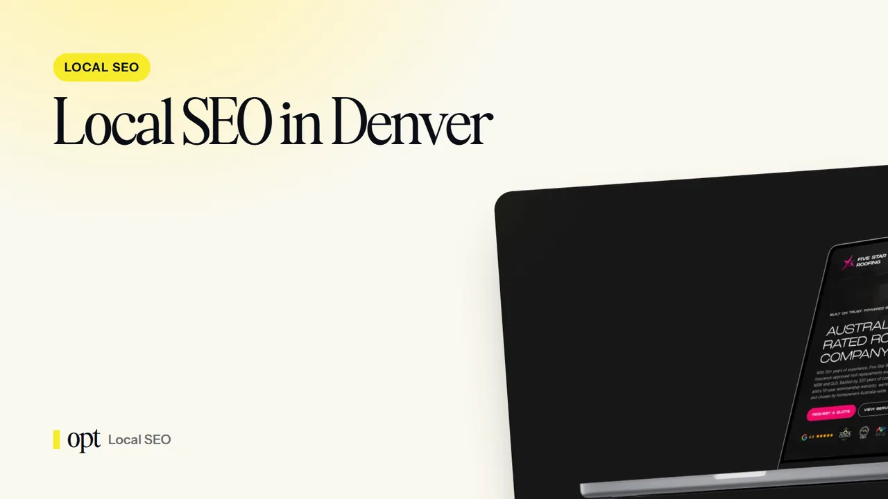 Local SEO in Denver, CO