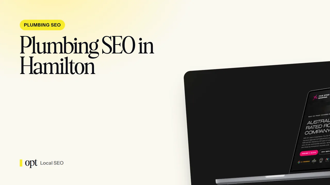Plumbing SEO in Hamilton