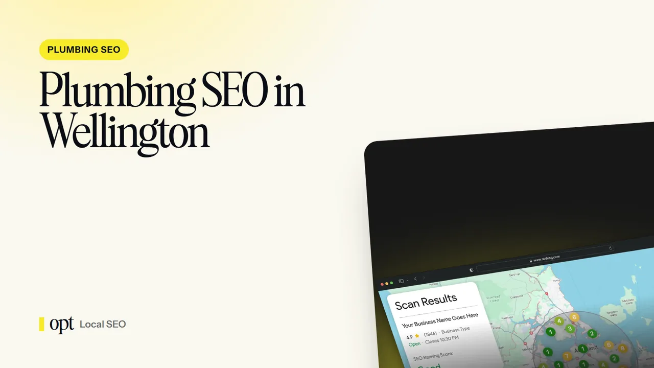 Plumbing SEO in Wellington