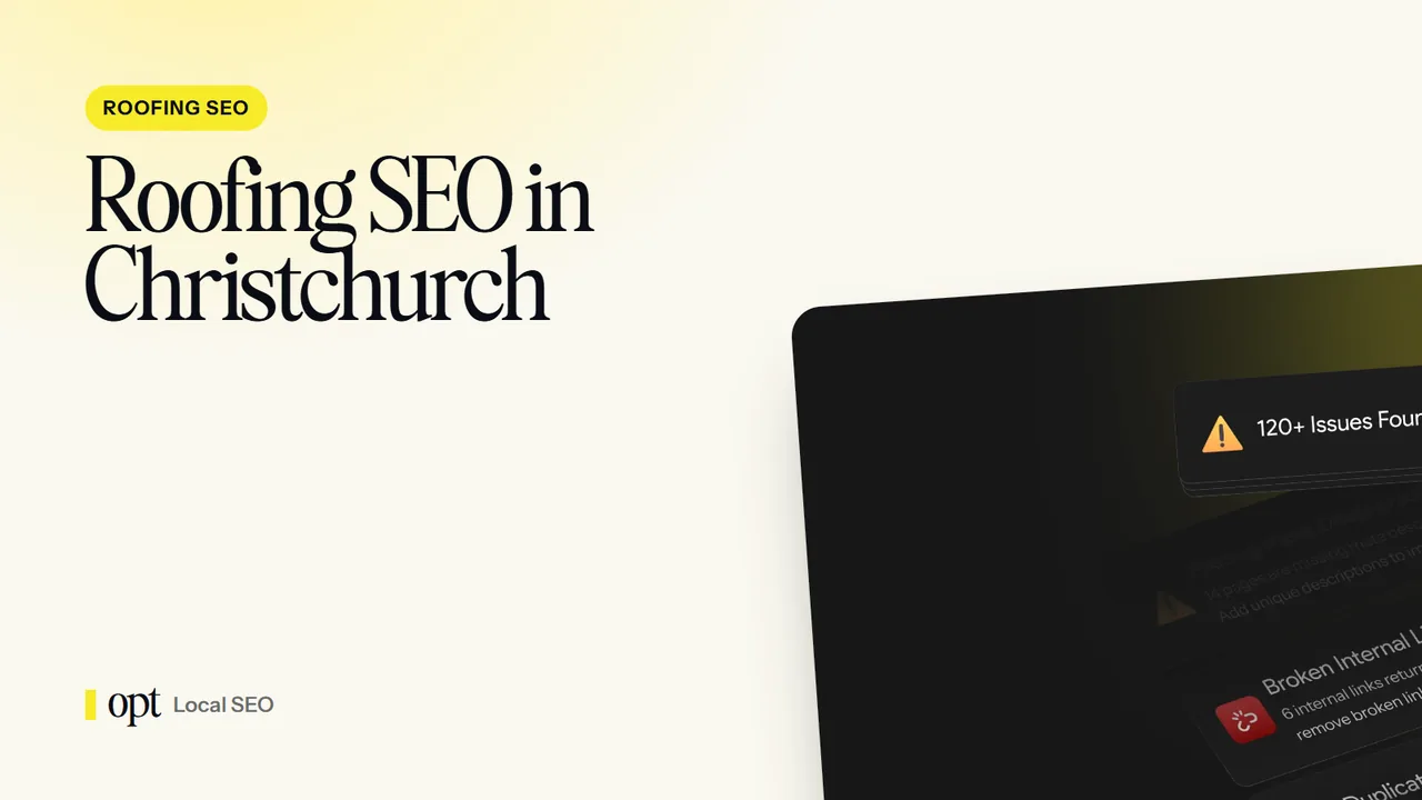 Roofing SEO in Christchurch